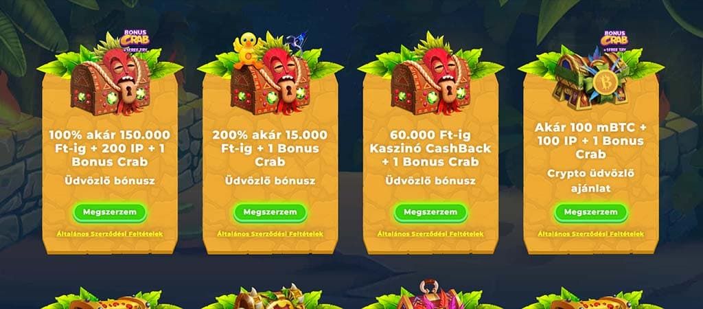 Wazamba Kaszinó, üdvözlő bónusz, online casino