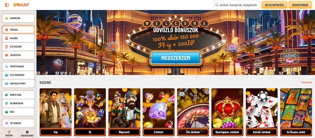 spin247 casino, online kaszinó, online casino