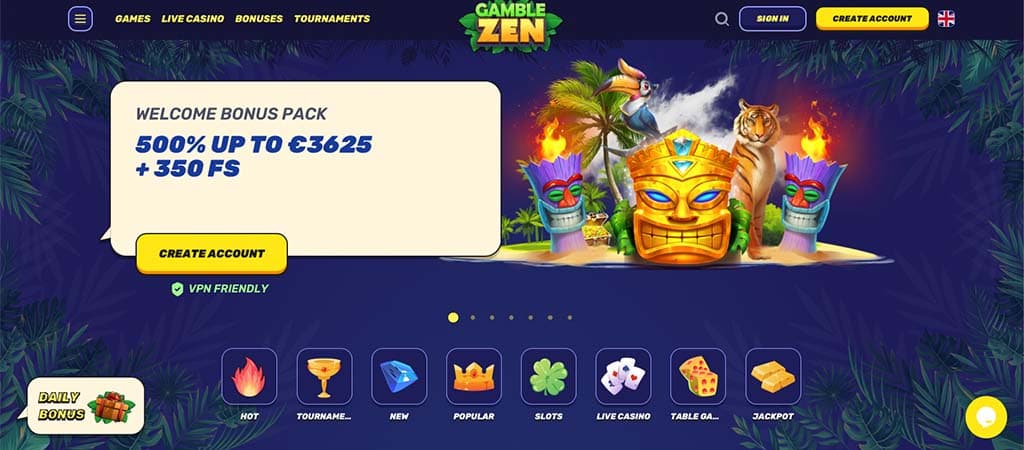 gamblezen casino, online casino, online kaszinó, főoldal