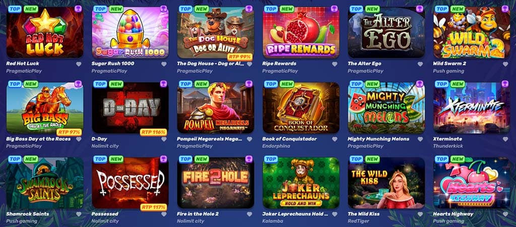 online játékok, online nyerőgépek, slot játékok, gamblezen kaszinó