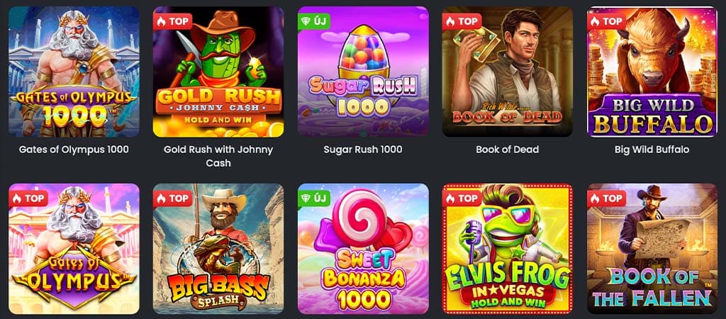 nyerőgépek, slotok, játékok, online nyerőgépek, spinline casino