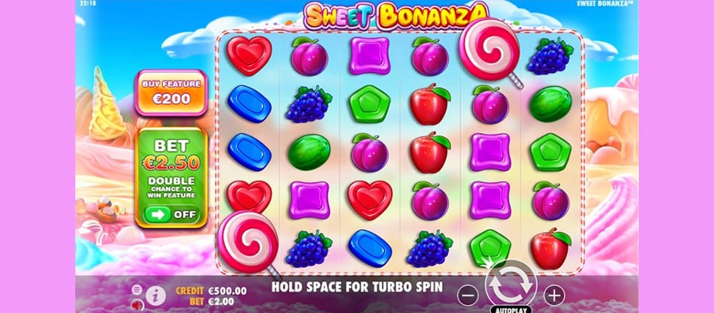 Sweet Bonanza online slot cukorkás világban, színes gyümölcsök, ingyen pörgetések és bónuszjáték egy kattintásra.