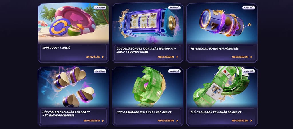 FunBet Casino promóciók üdvözlő bónusszal, heti és hétvégi reload ajánlatokkal, cashbackkel és ingyen pörgetésekkel.