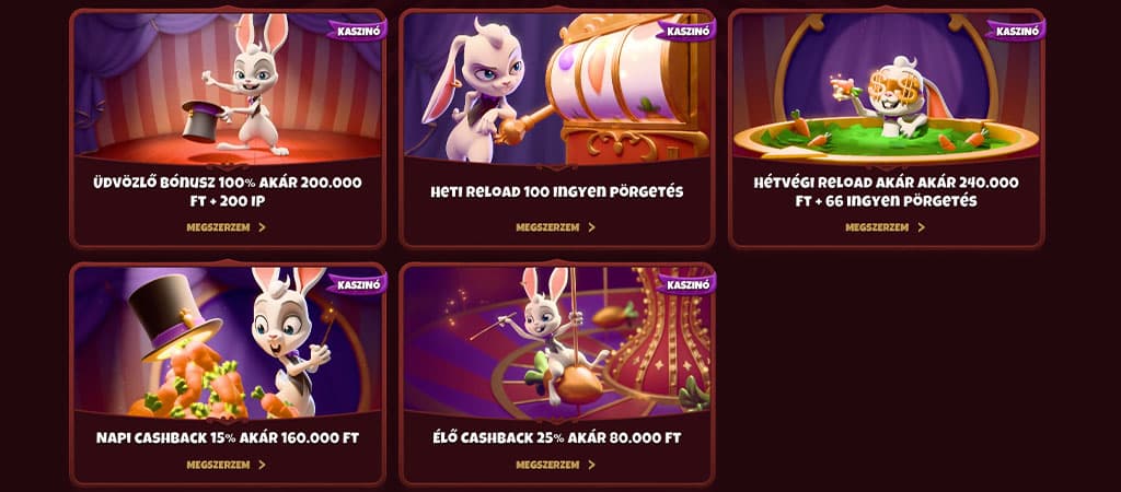 Magius Casino VIP-program a legprofibb játékosok számára.