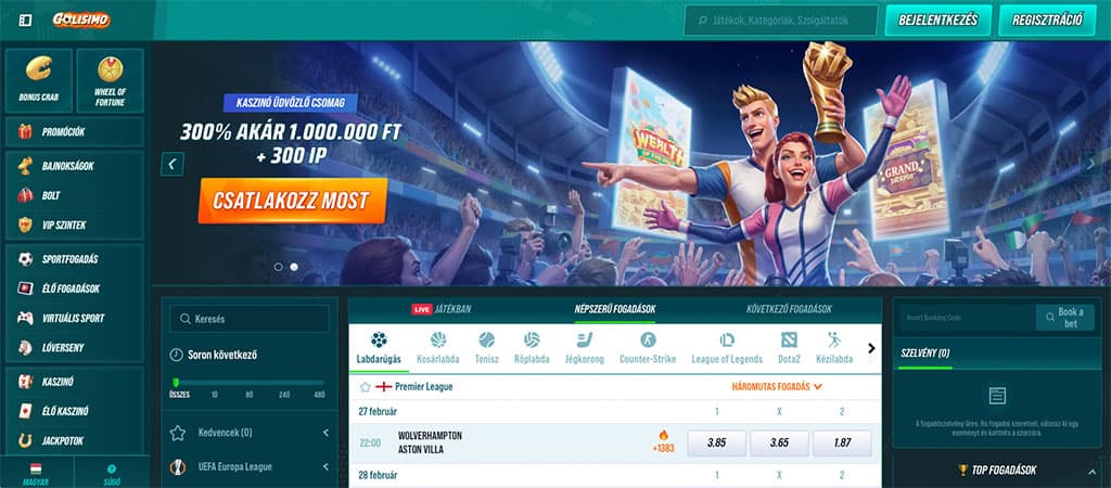 Golisimo , A bónuszok és játékok tárháza.