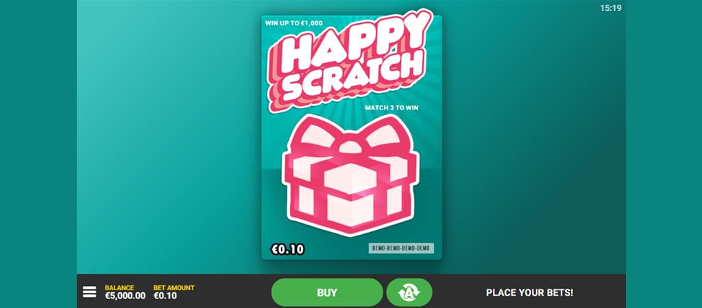 Happy Scratch Game, Happy Scratch Game kaszinó játék ismertető