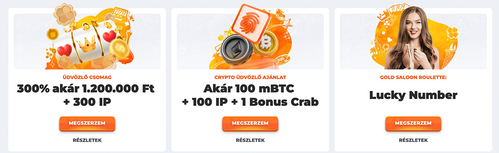 50 ingyen pörgetés heti reload bonus az online kaszinóban.