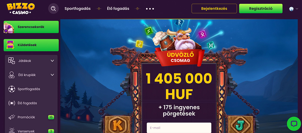 Bizzo Casino - A nyeremények világa rád vár