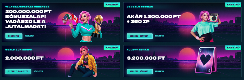 Hétvégi reload, online kaszinó, ingyen pörgetés