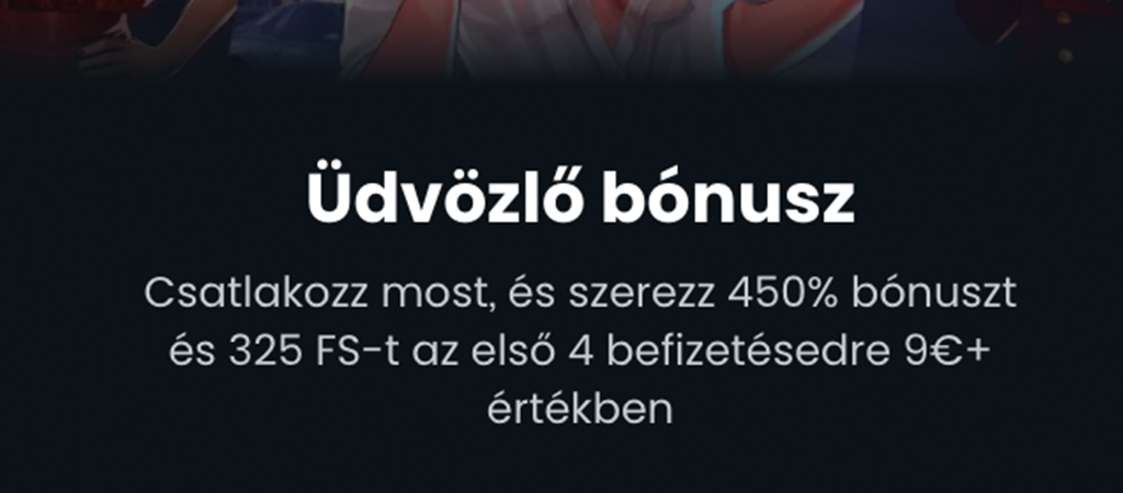 Bónuszok a Snatch Casino kínálatában.
