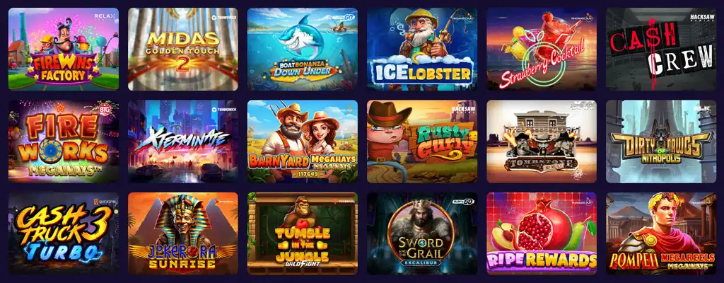 iwild casino, online játékkínálat, nyerőgépek