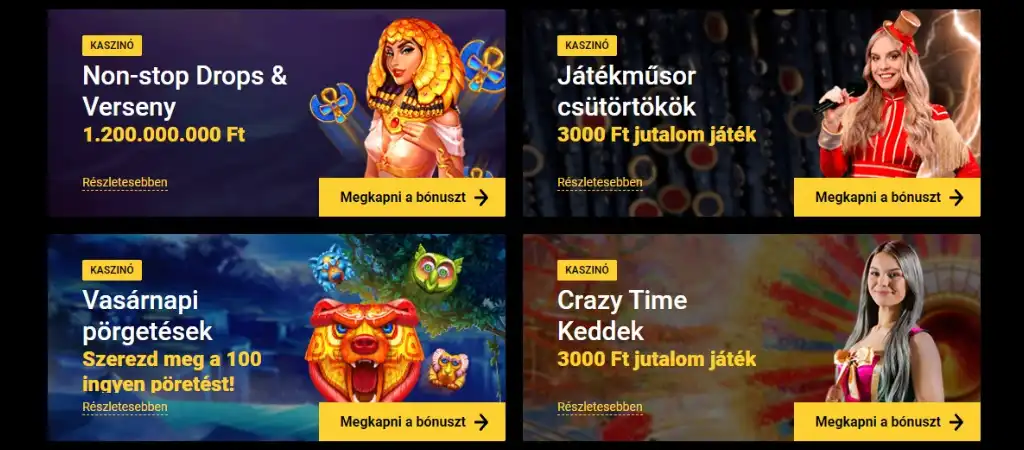 Zet Casino, bónusz, online kaszinó, mobil kaszinó