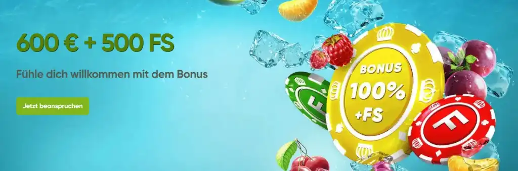 Fresh Casino, Hacksaw Online Casinos, willkommen bonus